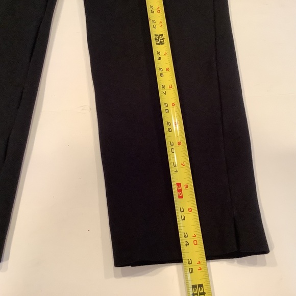 Cabi 5866 Black Pants Size 6 Banded Waist Cropped Trousers Minimalist - Picture 10 of 16
